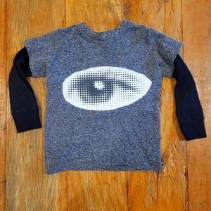 Nununu long sleeve shirt, 2-3t